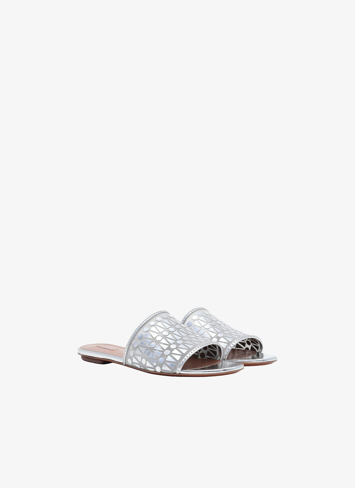 Sandals ALAÏA SILVER SANDALS